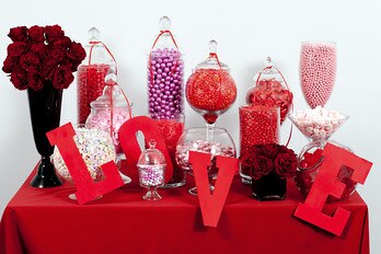 Valentine's Day Candy Buffet