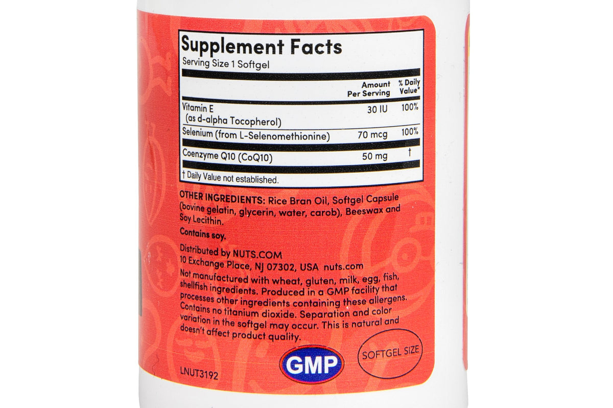 Co Q10 with Vitamin E & Selenium