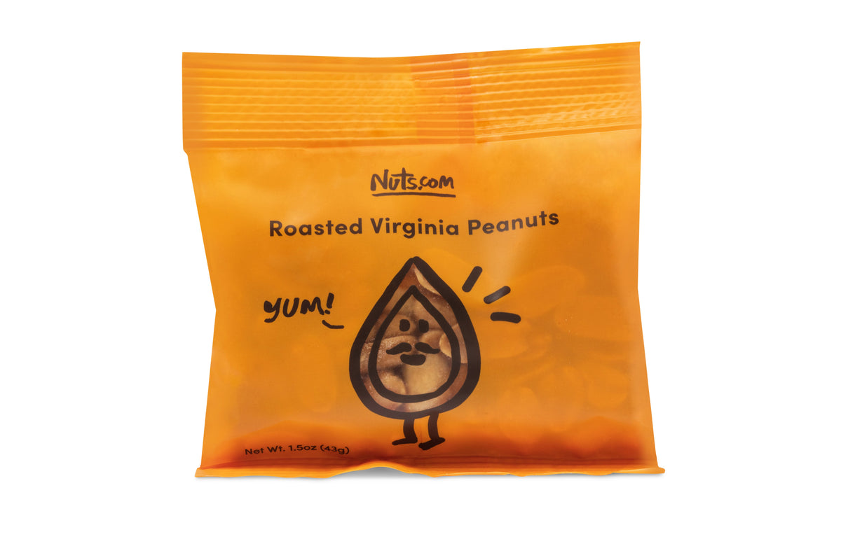 Roasted Virginia Peanuts (Salted, No Shell) - Single Serve