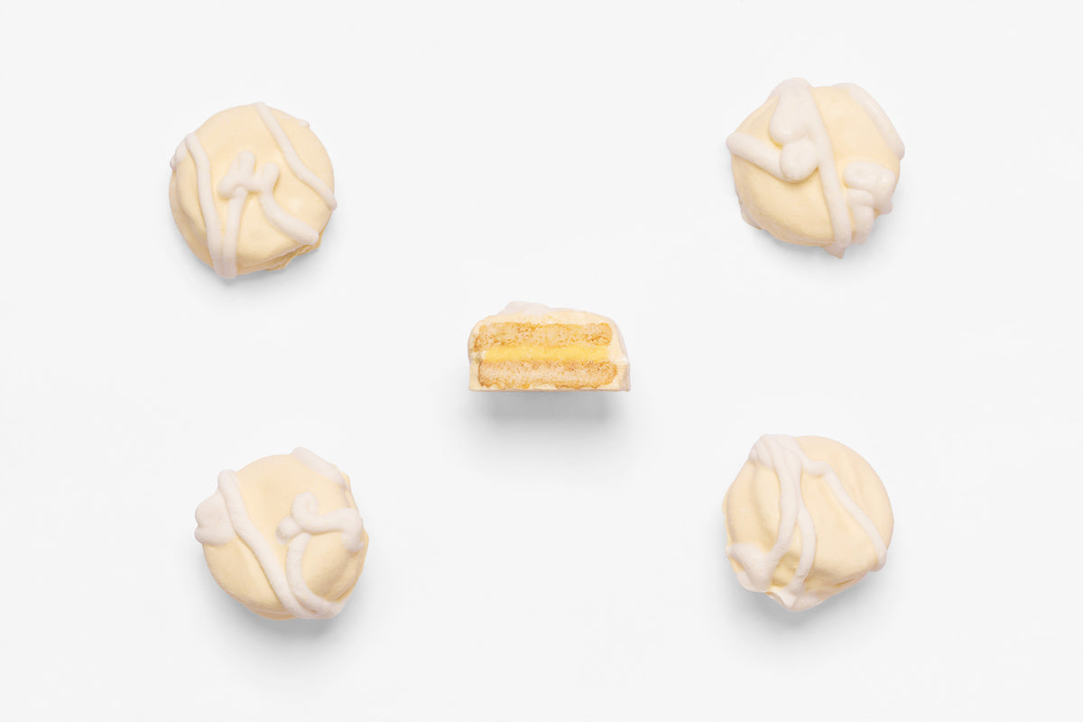 Lemon Covered Sandwich Cookies
