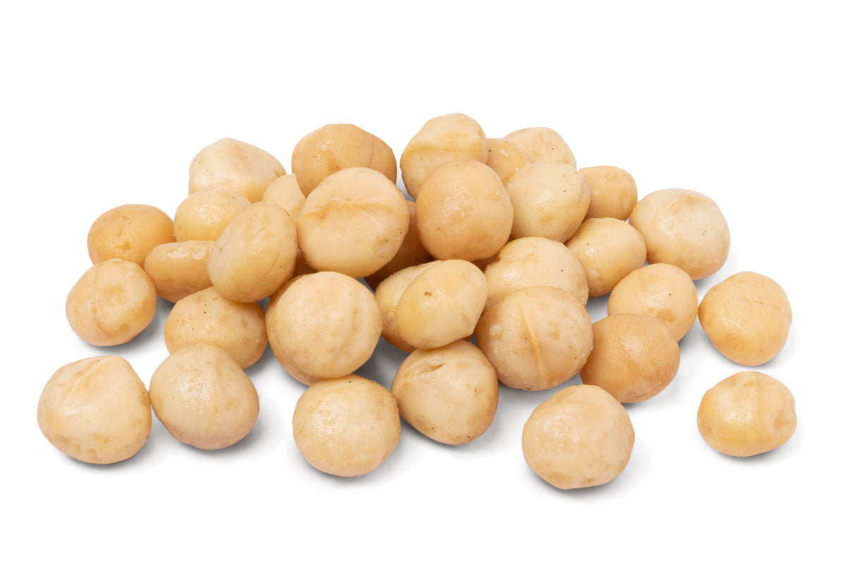 Roasted Macadamia Nuts (50% Less Salt)