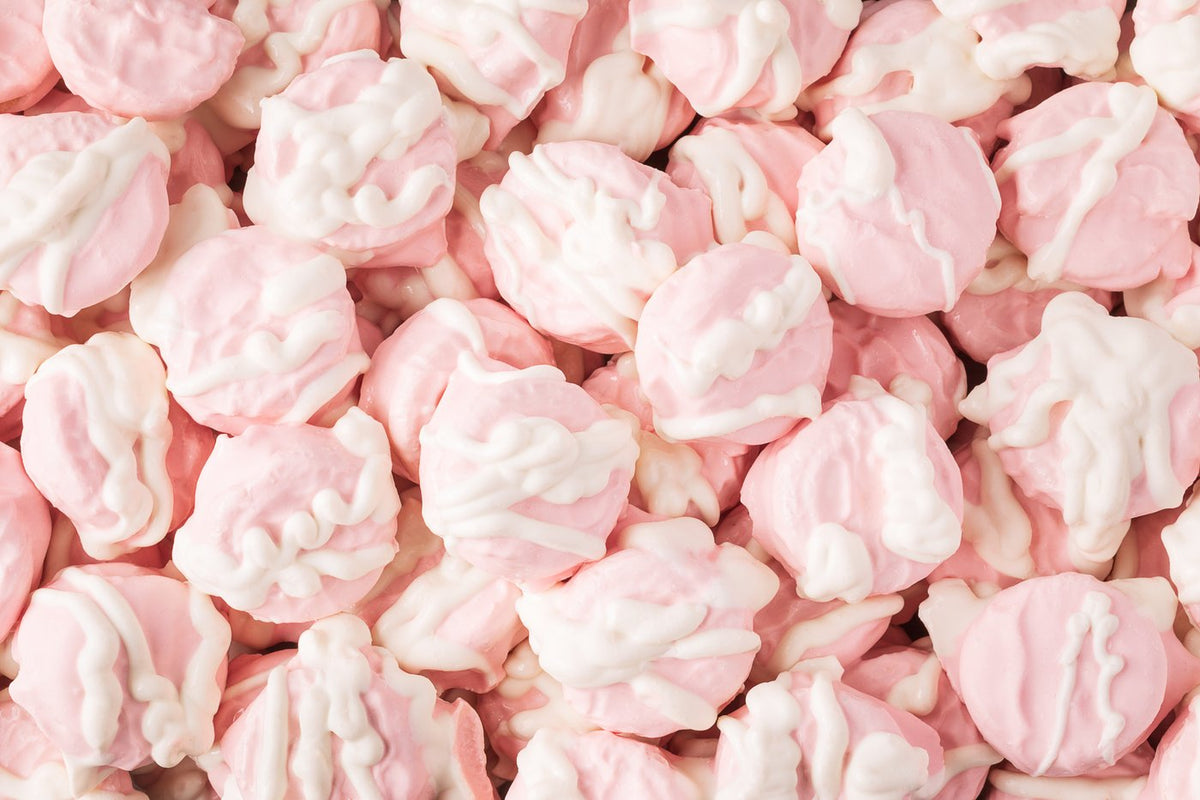 Strawberry Covered Sandwich Cookies
