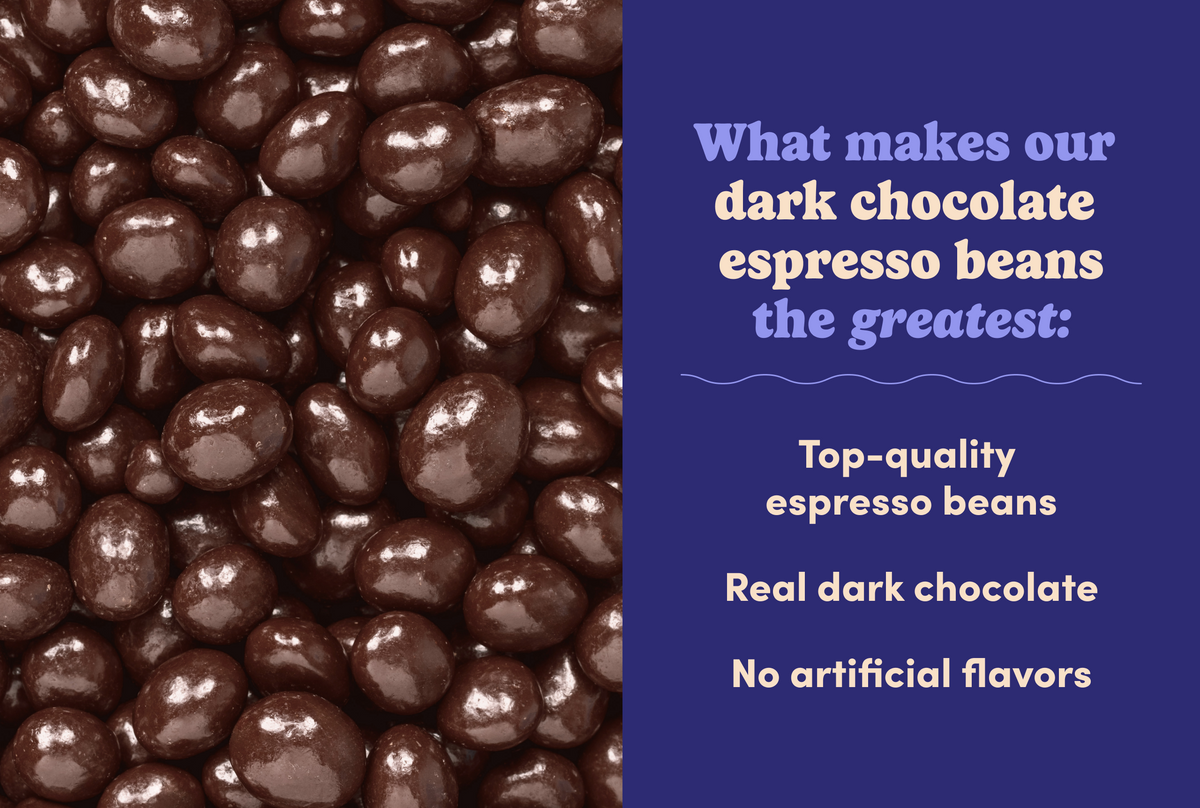 Dark Chocolate Covered Espresso Beans