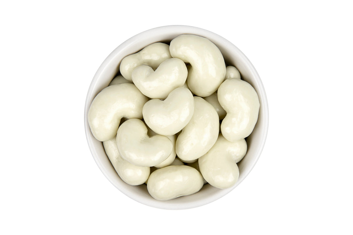White Chocolate Toffee Cashews