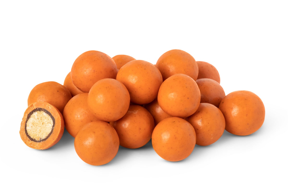 Pumpkin Spice Malted Milk Balls