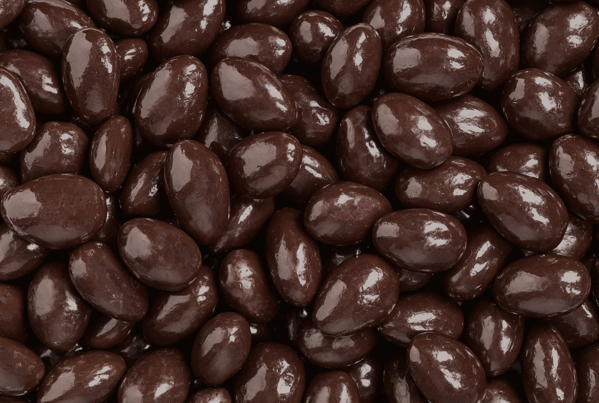 Dark Chocolate Covered Almonds - Single Serve