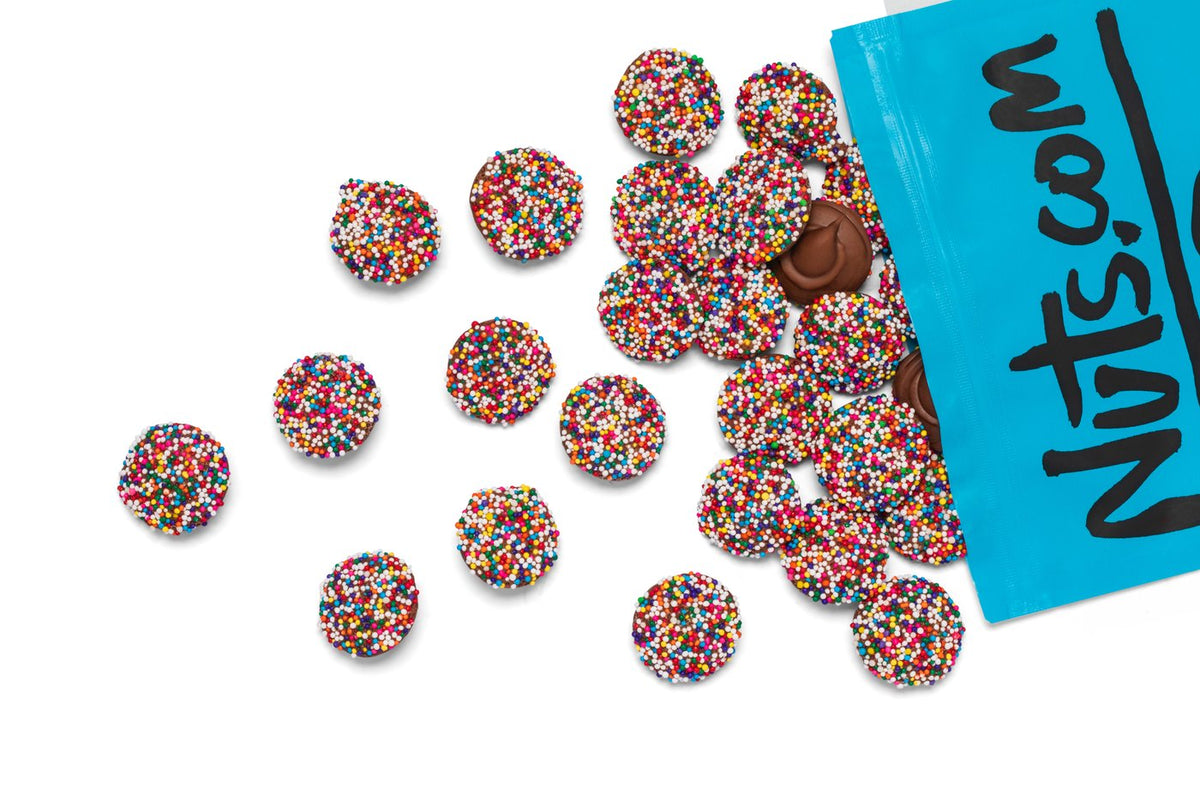 Milk Chocolate Nonpareils (Rainbow)