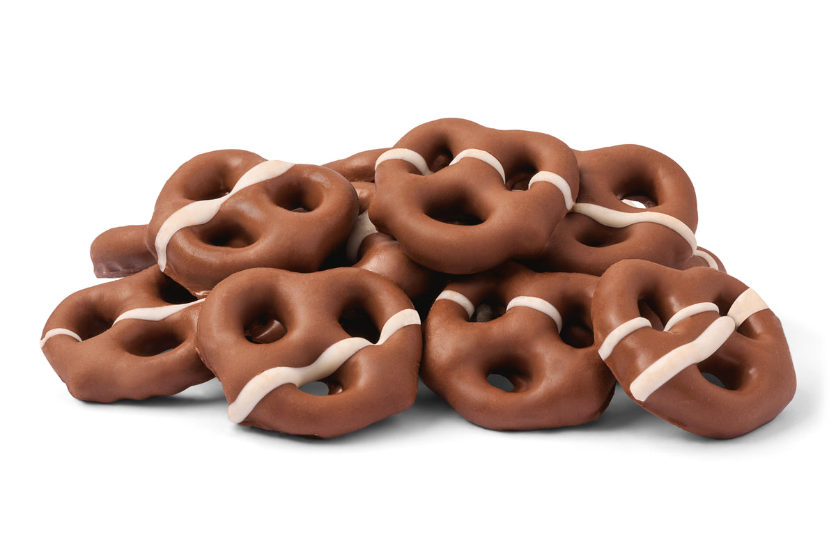 Chocolaty Coated Pretzels (Low Sugar)