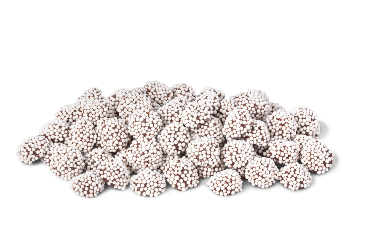 Mini Dark Chocolate Nonpareils (White)
