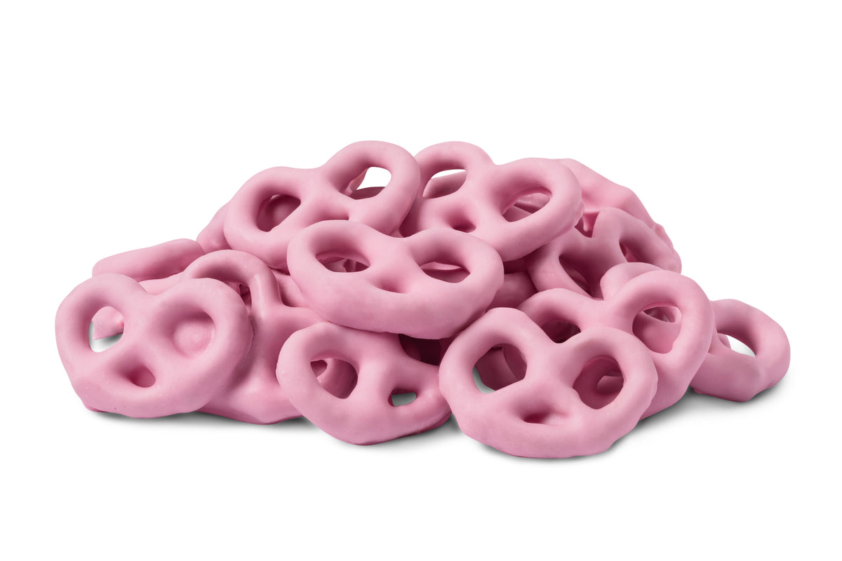 Raspberry Yogurt Pretzels