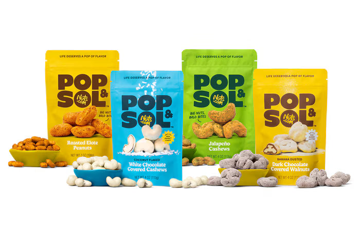 Pop & Sol Savory Sampler 4 Pack