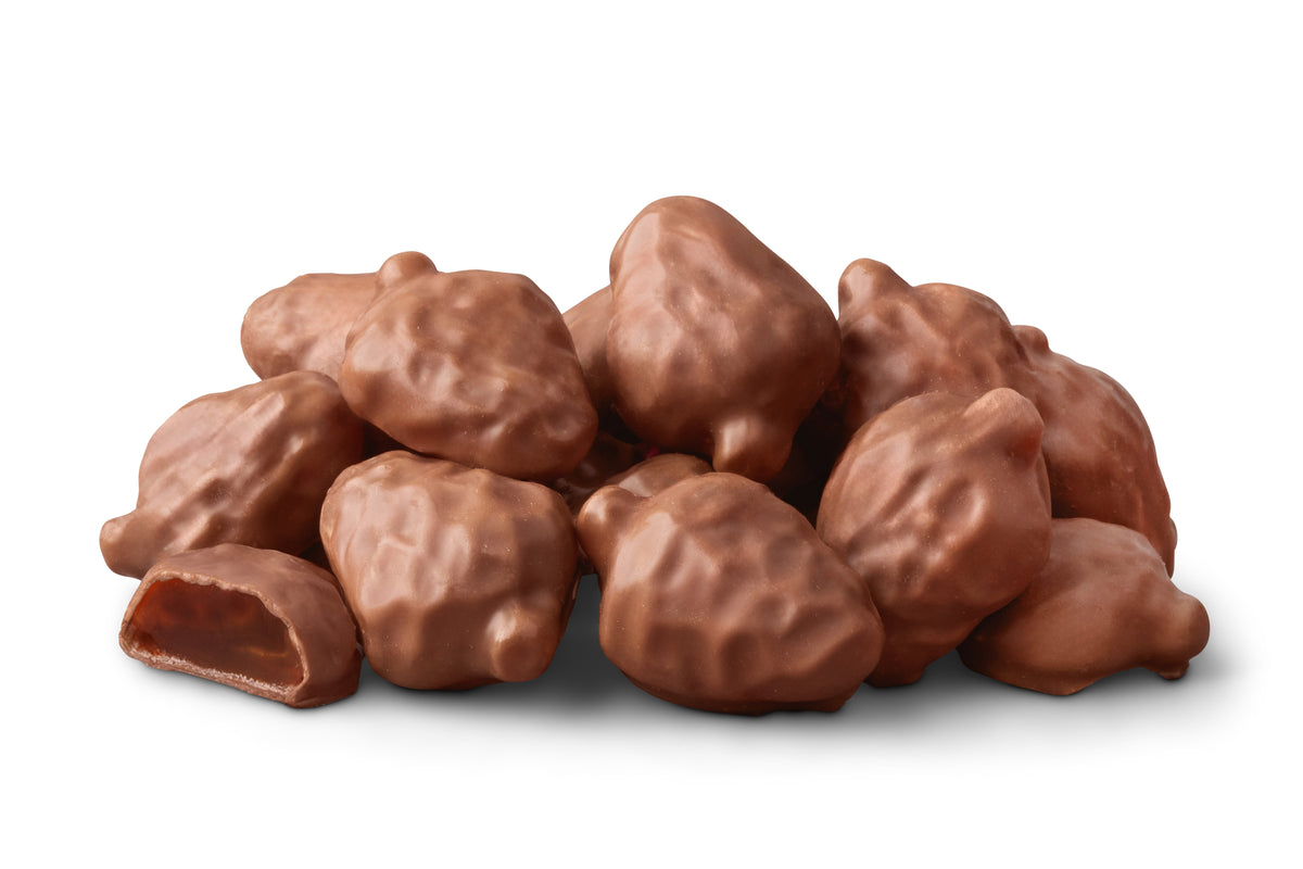 Milk Chocolate Gummy Strawberries
