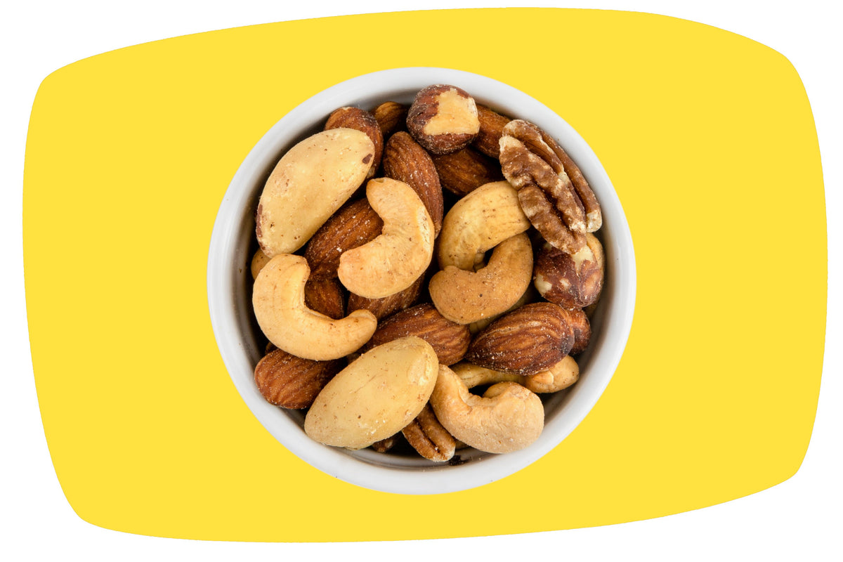 Roasted Mixed Nuts (50% Less Salt)