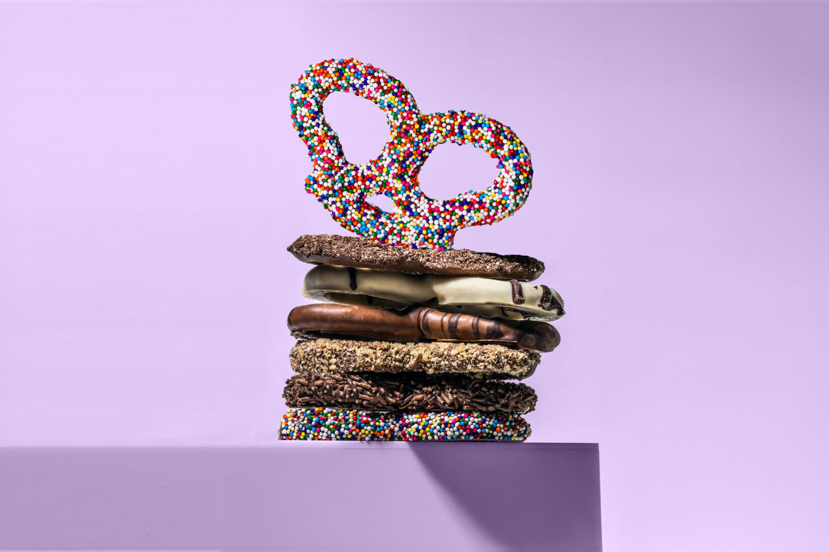 Gourmet Chocolate Pretzel Gift Box